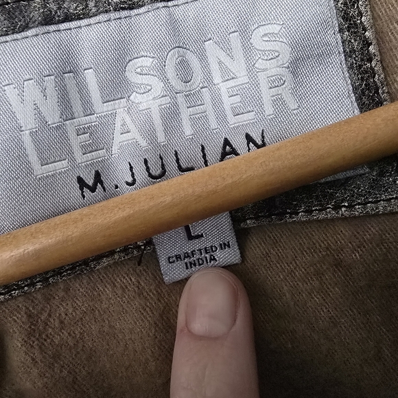 Supernatural Dean Winchester Wilsons Leather Jacket L Men’s Distressed M Julian - Picture 2 of 16